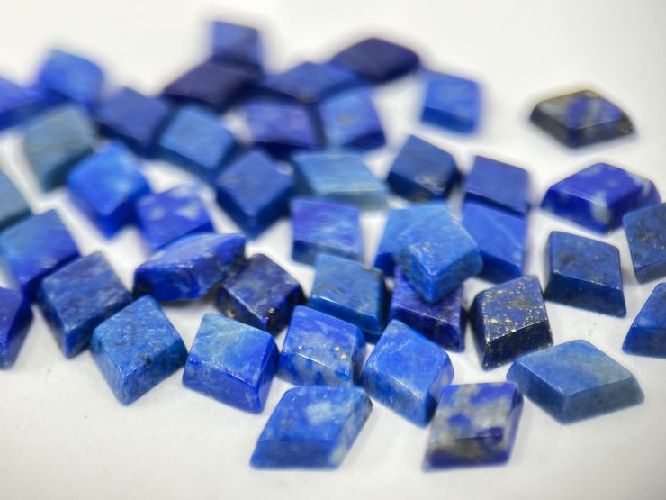 il fullxfull.5655664049 cmbp scaled Lapis Lazuli Lozenge Shape SBBT (Single Bevel Buff Top) Loose Gemstones in 7x5mm for Jewellery Making