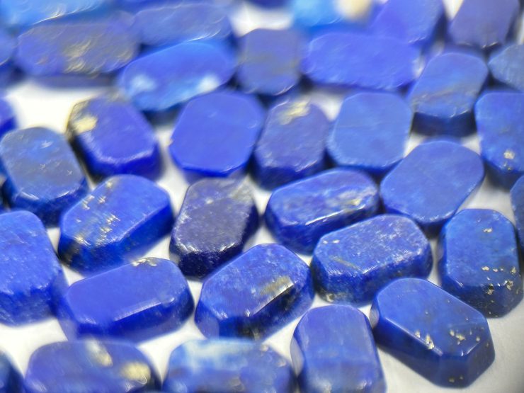 il fullxfull.5655682481 kj3s scaled Lapis Lazuli Octagon Shape SBBT (Single Bevel Buff Top) Loose Gemstones in 6x4mm for Jewellery Making