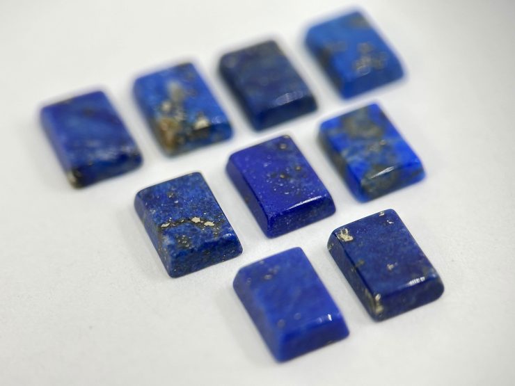 il fullxfull.5655690319 ghce scaled Lapis Lazuli Rectangle Shape SBBT (Single Bevel Buff Top) Loose Gemstones in 7x5mm, 10x8mm, 12x10mm & 14x12mm for Jewellery Making