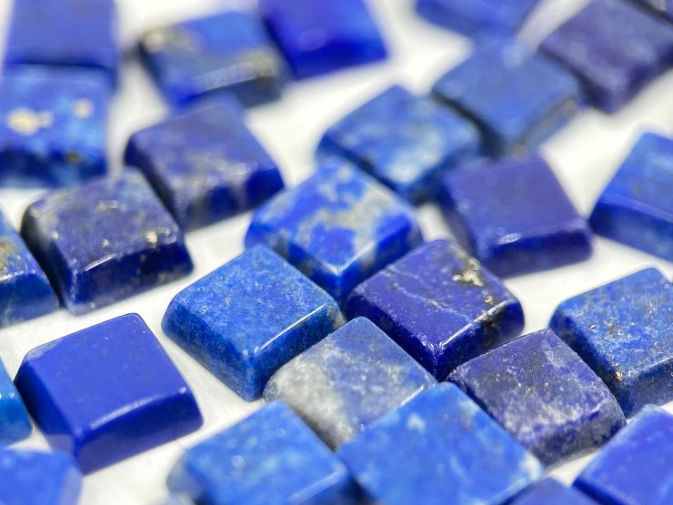 il fullxfull.5656232929 ly34 scaled Lapis Lazuli Square Shape SBBT (Single Bevel Buff Top) Loose Gemstones in 6mm for Jewellery Making