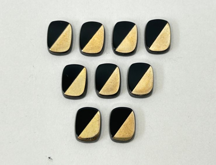 il fullxfull.5612332324 mafh scaled Onyx Antique/Cushion Shape Onyx SBBT (Single Bevel Buff Top) with 9ct Gold Half Pattern Loose Gemstones in 8x6mm for Jewellery Making