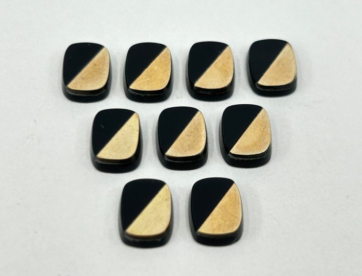 il fullxfull.5660416949 i55e scaled Onyx Antique/Cushion Shape Onyx SBBT (Single Bevel Buff Top) with 9ct Gold Half Pattern Loose Gemstones in 8x6mm for Jewellery Making