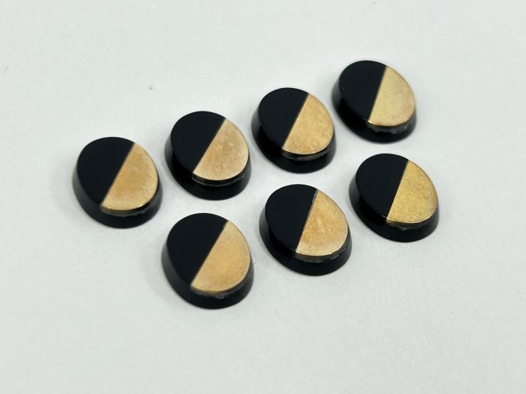 il fullxfull.5660494831 qhjm scaled Onyx Oval Shape SBBT (Single Bevel Buff Top) with 9ct Gold Plain Pattern Loose Gemstones in 10x8mm for Jewellery Making