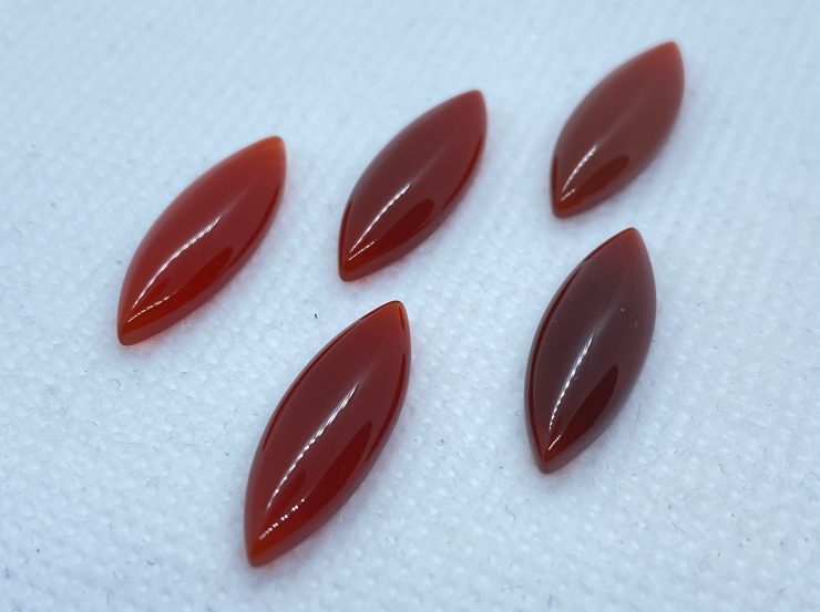 il fullxfull.3223084881 j40j scaled Carnelian Cabochon Loose Marquise Gemstones in 25x10mm for Jewellery Making - Lots of 2, 5, or 10 Pieces