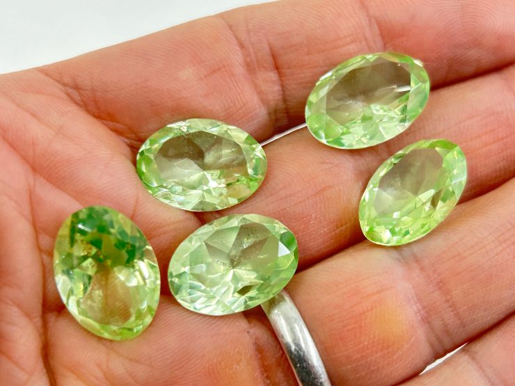 il fullxfull.5865357209 sxz9 scaled Peridot Synthetic Corundum Oval Shape Faceted Loose Gemstones in 18x13mm, 20x15mm & 22x16mm for Jewellery Making