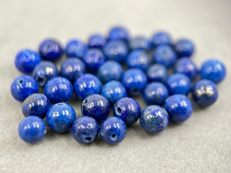 il fullxfull.5877491858 o86z scaled Lapis Lazuli (Afghanistan) Commercial Quality Full Drilled Loose Beads in 4mm, 5mm, 6mm & 7mm for Jewellery Making