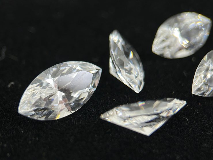 il fullxfull.5907641495 b8p1 scaled White YAG (lab-grown) Marquise Shape Faceted Loose Gemstones in 6x3mm, 8x4mm, 10x5mm & 12x6mm for Jewellery Making