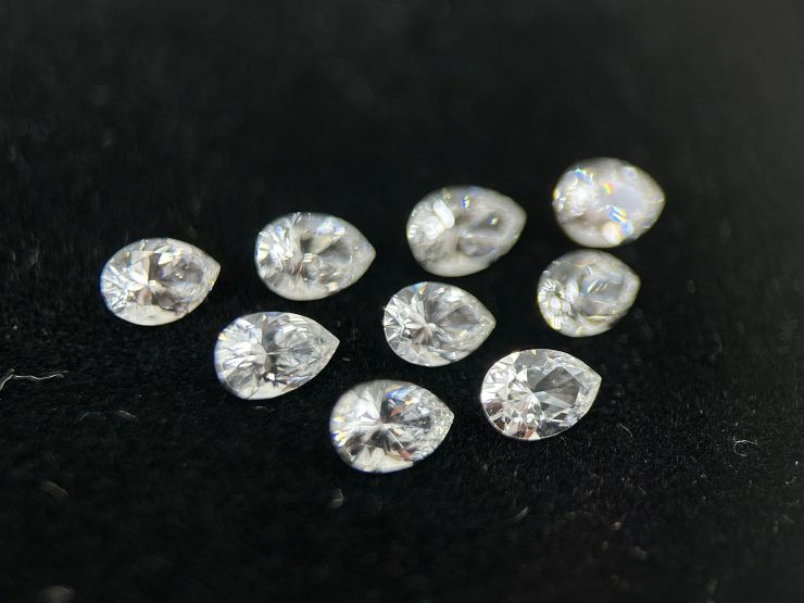 il fullxfull.5907655105 5u7c scaled White YAG (lab-grown) Pear Shape Faceted Loose Gemstones in 6x4mm for Jewellery Making