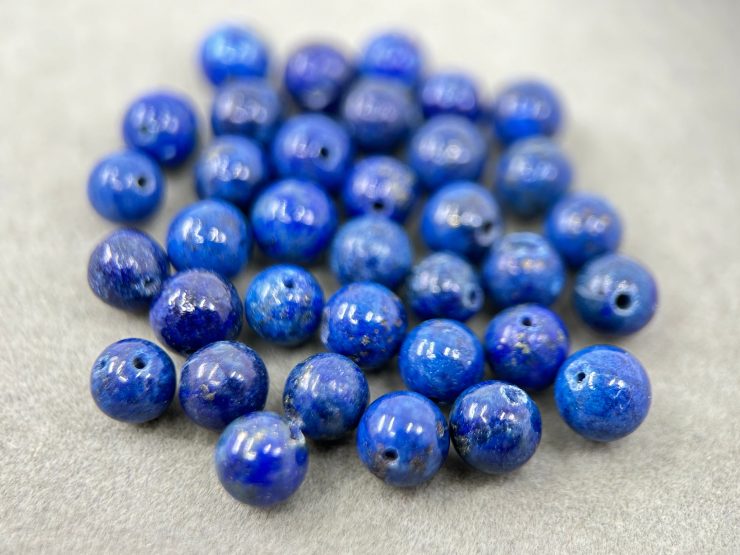 il fullxfull.5925578385 tzxz scaled Lapis Lazuli (Afghanistan) Commercial Quality Full Drilled Loose Beads in 4mm, 5mm, 6mm & 7mm for Jewellery Making