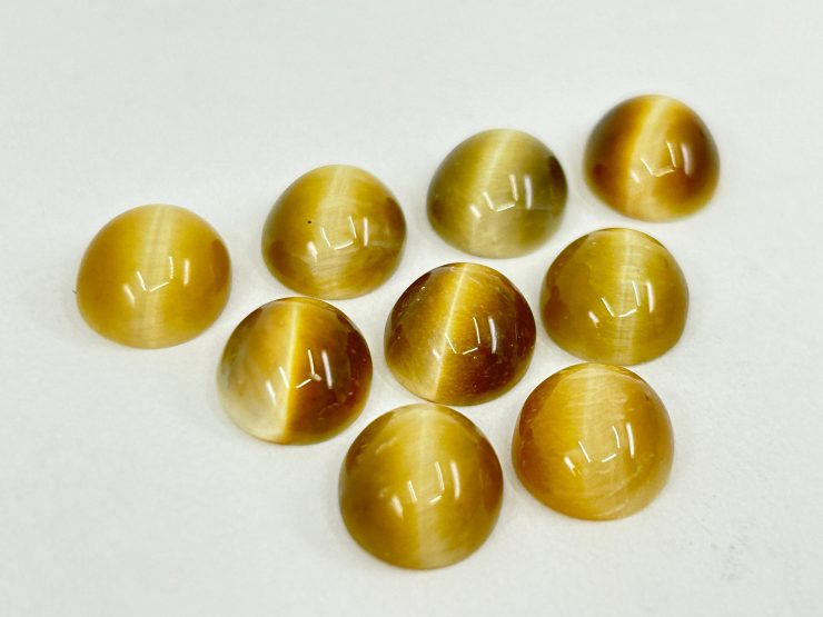 il fullxfull.5978590118 jztq scaled Honey Cats Eye Oval Shape Cabochon Loose Gemstones in 10x8mm & 12x10mm for Jewellery Making