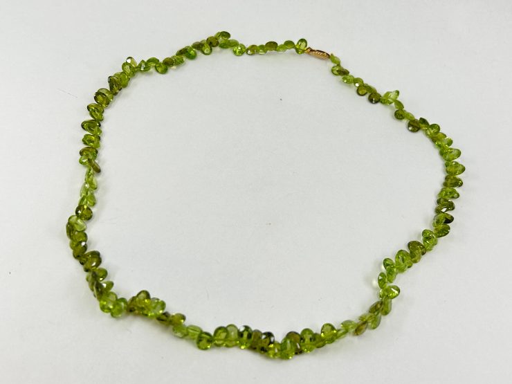 il fullxfull.6025575526 1jta scaled 18 Inch Faceted Peridot Beaded Necklace (7x5mm Gemstones) with 9 Carat Gold Clasp