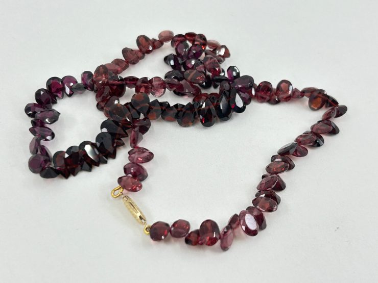 il fullxfull.6025583916 4m01 scaled 17 Inch Faceted Garnet Beaded Necklace (7x5mm Gemstones) with 9 Carat Gold Clasp