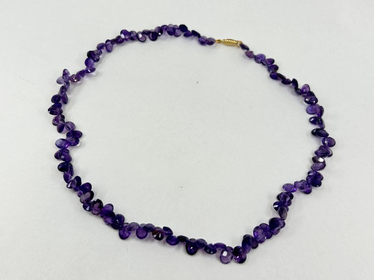 il fullxfull.6025590812 iryf scaled 16 Inch Faceted Amethyst Beaded Necklace (7x5mm Gemstones) with 9 Carat Gold Clasp