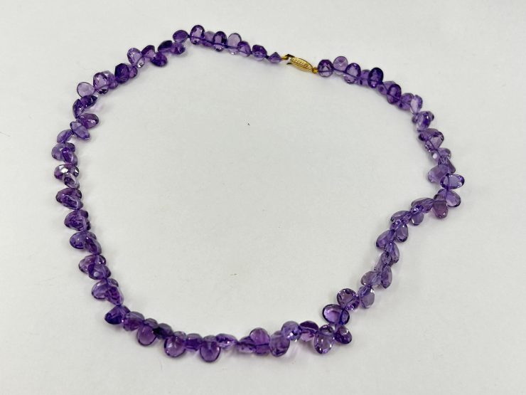 il fullxfull.6025601196 grz9 scaled 18 Inch Faceted Oval Amethyst Beaded Necklace (8x6mm Gemstones) with 9 Carat Gold Fish Hook Clasp