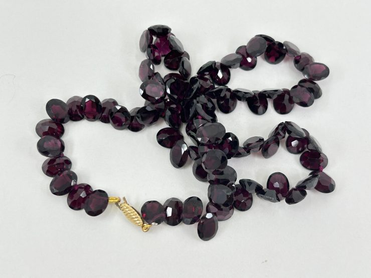 il fullxfull.6025633604 apjj scaled 17 Inch Faceted Garnet Beaded Necklace (8x6mm Gemstones) with 9 Carat Gold Clasp