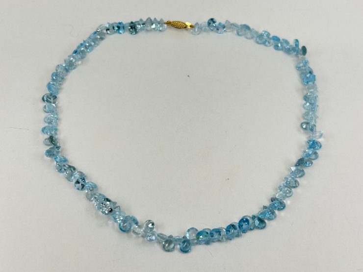 il fullxfull.6025648192 fkls scaled 17 Inch Faceted Pear Shape Sky Blue Topaz Beaded Necklace (7x5mm Gemstones) with 9 Carat Gold Clasp