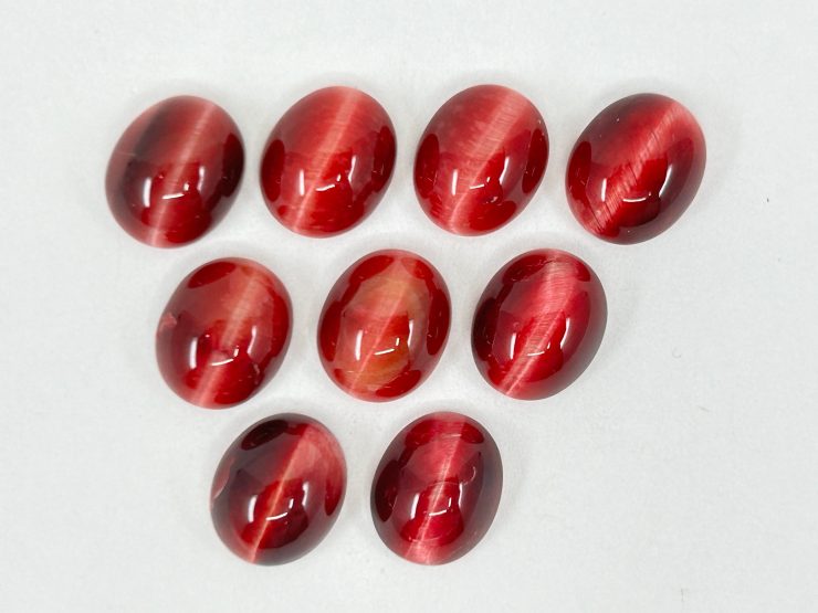 il fullxfull.6026619141 c9pm scaled Red Cats Eye Oval Shape Cabochon Loose Gemstones in 12x10mm for Jewellery Making