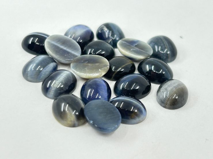 il fullxfull.6026664345 w21g scaled Blue Grey Cats Eye Oval Shape Cabochon Loose Gemstones in 9x7mm & 10x8mm for Jewellery Making