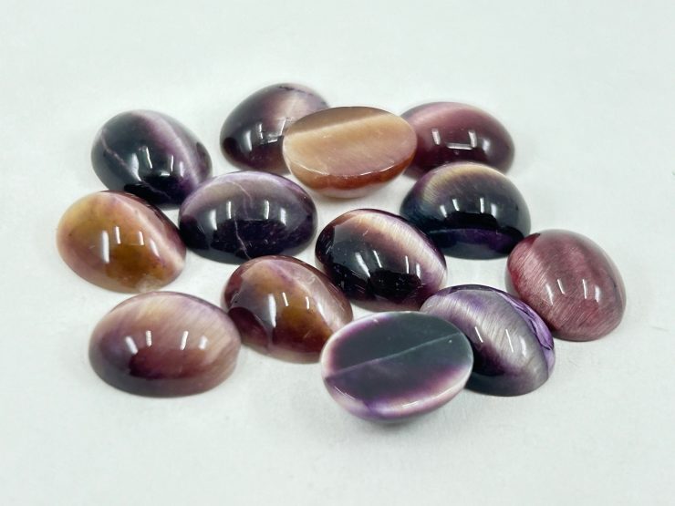 il fullxfull.6026676449 k11l scaled Purple Cats Eye Oval Shape Cabochon Loose Gemstones in 9x7mm & 10x8mm for Jewellery Making