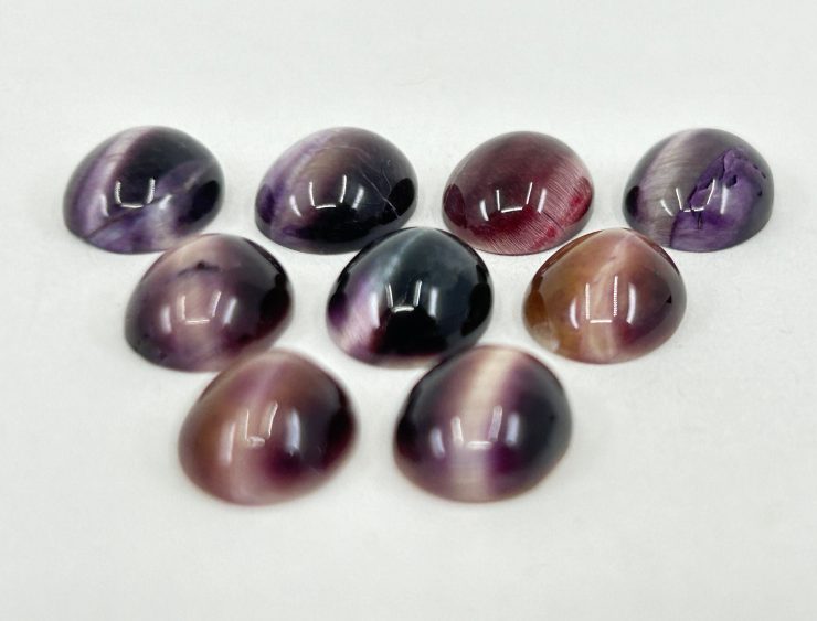 il fullxfull.6026678471 8bd9 scaled Purple Cats Eye Oval Shape Cabochon Loose Gemstones in 9x7mm & 10x8mm for Jewellery Making