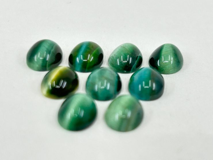 il fullxfull.6026684953 j2je scaled 100 Pieces of Green Cats Eye Oval Shape Cabochon Loose Gemstones in 9x7mm for Jewellery Making