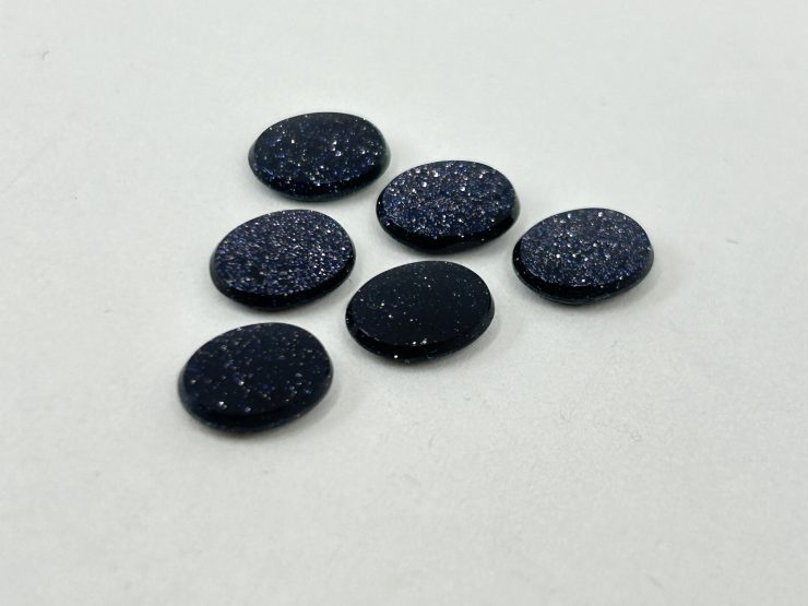 il fullxfull.6026706411 3xy5 scaled 100 Pieces of Blue Goldstone Double Bevel German-Cut Oval Shape Loose Gemstones in 9x7mm for Jewellery Making