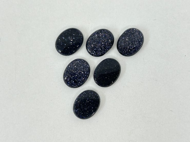 il fullxfull.6026706493 1jpw scaled 100 Pieces of Blue Goldstone Double Bevel German-Cut Oval Shape Loose Gemstones in 9x7mm for Jewellery Making