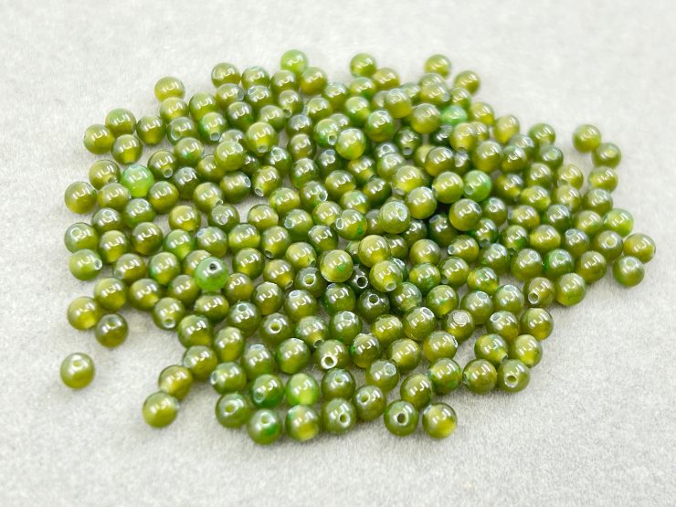 il fullxfull.5928039900 qj2c scaled 100 Pieces of 3mm Nephrite Jade Full Drilled Bead Gemstones for Jewellery Making