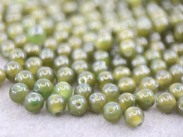 il fullxfull.5976117951 rs86 scaled 100 Pieces of 3mm Nephrite Jade Full Drilled Bead Gemstones for Jewellery Making