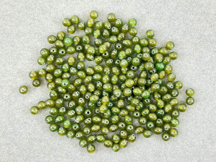 il fullxfull.5976118827 7wb1 scaled 100 Pieces of 3mm Nephrite Jade Full Drilled Bead Gemstones for Jewellery Making