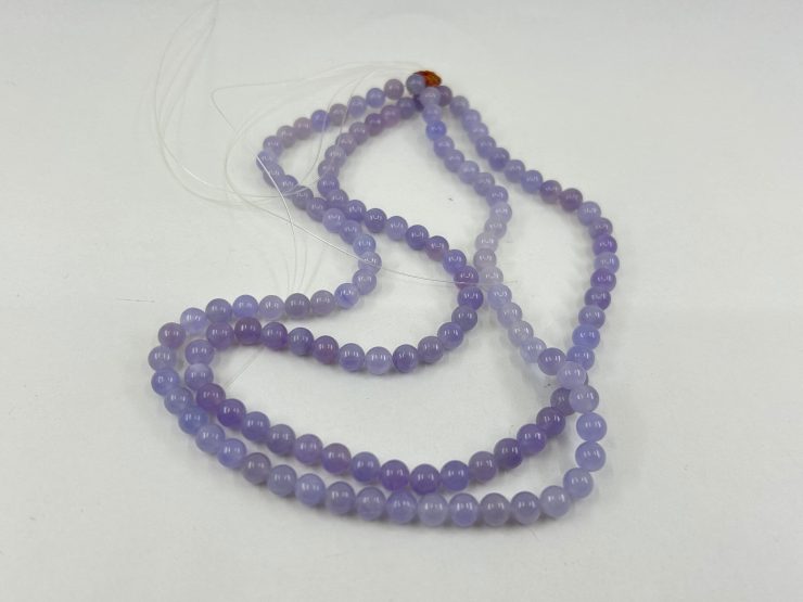 il fullxfull.5976134939 of0v scaled 2 Strands of Pink Lavender 6mm Round Beads on Temporary Strands for Jewellery Making