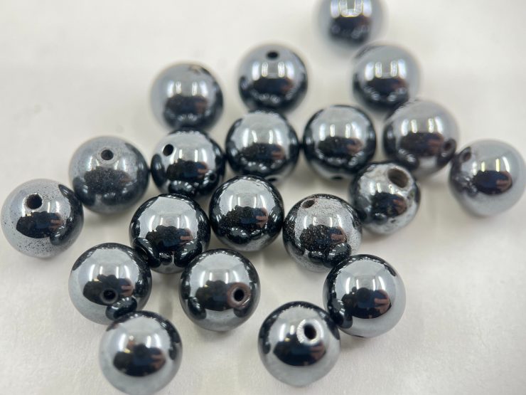 il fullxfull.6004935615 t6p7 scaled 100 Pieces of Hematite Full Drilled Bead Gemstones in 3mm, 4mm, 5mm and 6mm for Jewellery Making