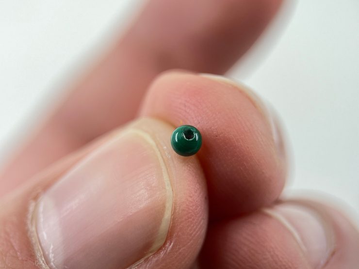 il fullxfull.6004951359 shs0 scaled 100 Pieces of 3mm Malachite Full Drilled Bead Gemstones for Jewellery Making