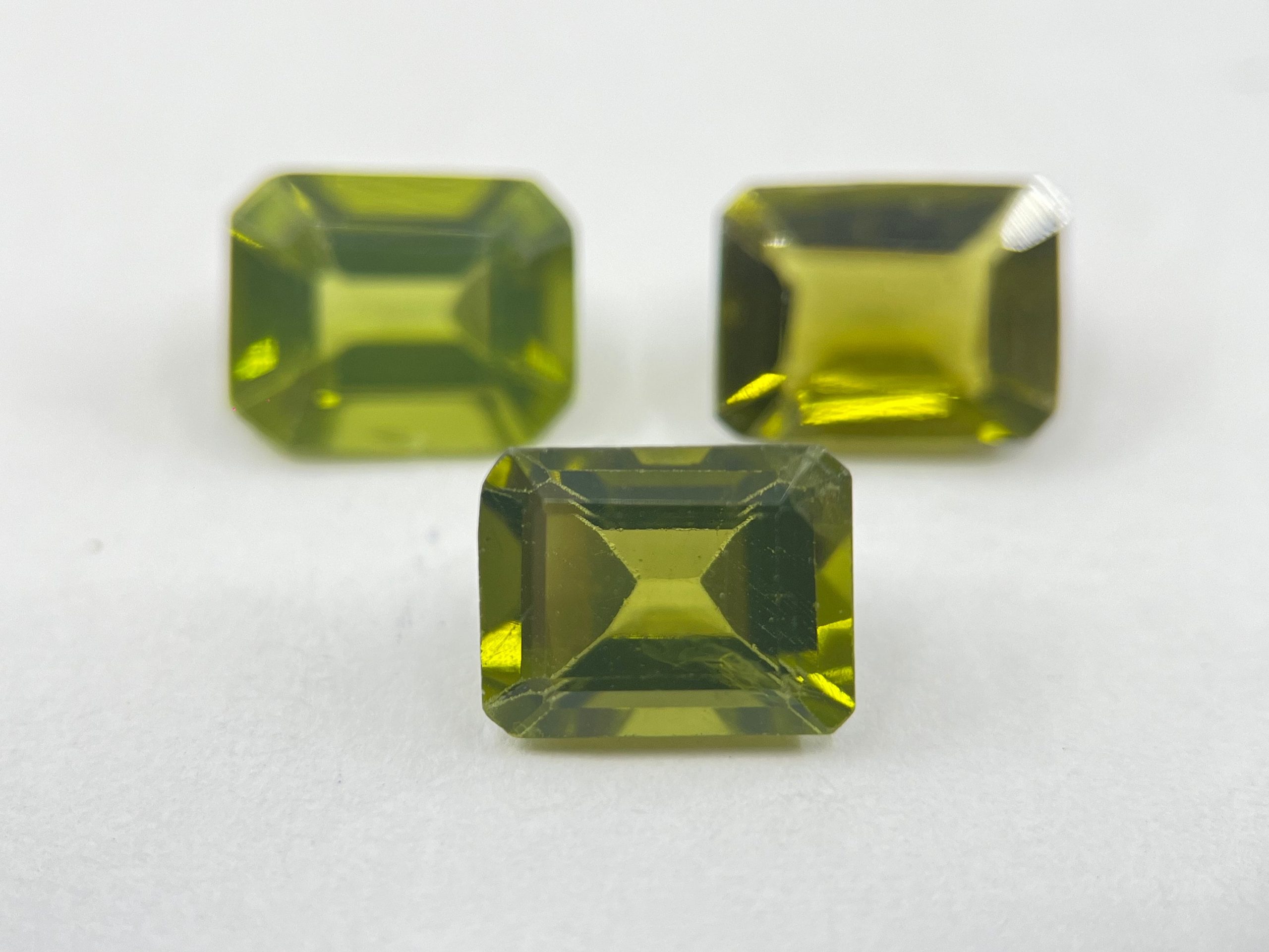 il fullxfull.6005048235 nn05 scaled Peridot (Dark) Faceted Octagon Loose Gemstones In Sizes From 9x7mm to 10x5mm For Jewellery Making