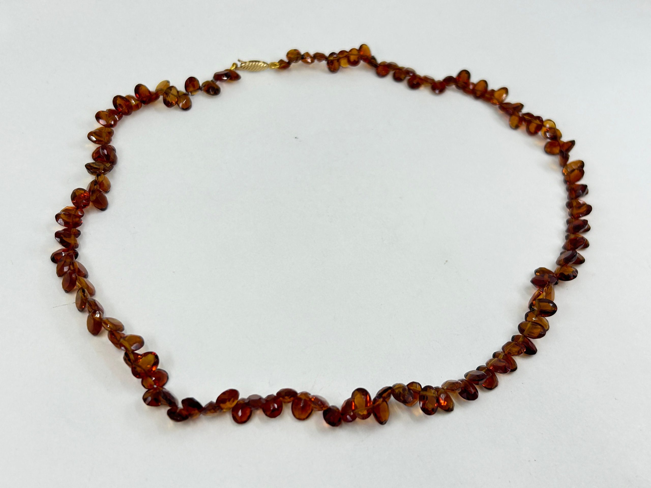 il fullxfull.6010403410 1nb8 scaled 18 Inch Faceted Citrine Beaded Necklace (7x5mm Gemstones) with 9 Carat Gold Clasp