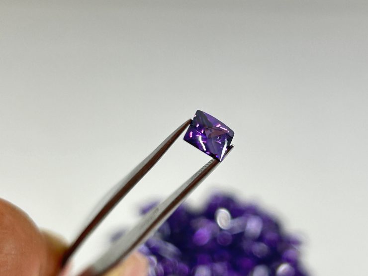 il fullxfull.6117870964 bk6z scaled Amethyst Cubic Zirconia (Synthetic) Buff Top Square Shape Loose Gemstones In 6mm, 8mm & 10mm for Jewellery Making