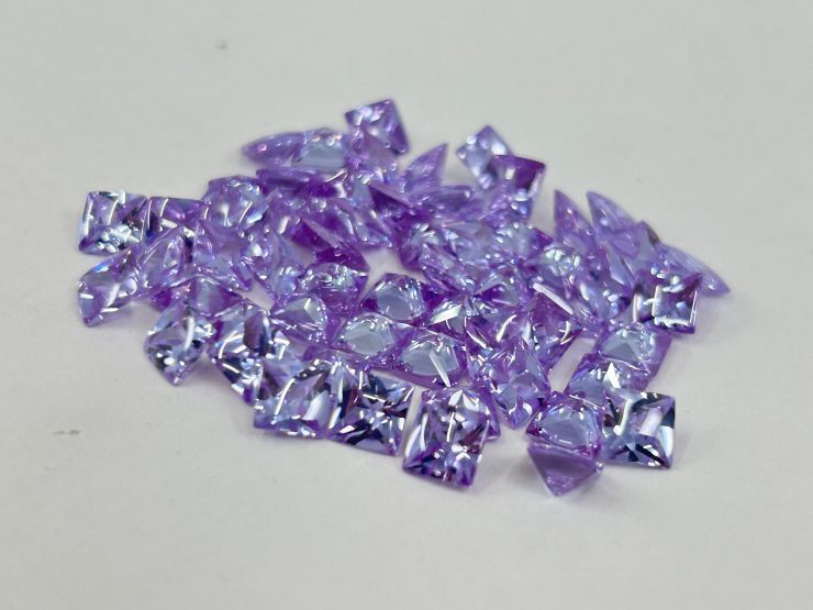 il fullxfull.6117928176 seoy scaled Lavender Cubic Zirconia (Synthetic) Buff Top Square Shape Loose Gemstones In 6mm, 8mm & 10mm for Jewellery Making