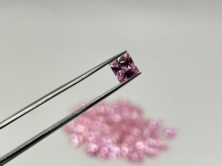 il fullxfull.6117934328 shev scaled Pink Cubic Zirconia (Synthetic) Buff Top Square Shape Loose Gemstones In 6mm, 8mm & 10mm for Jewellery Making