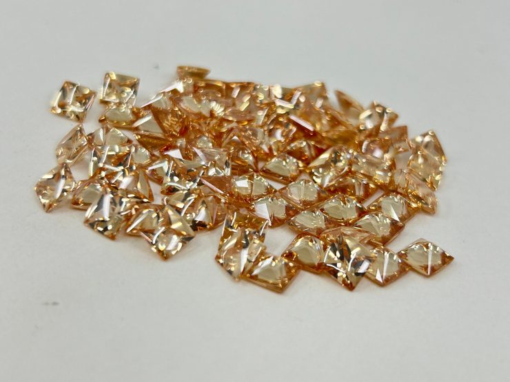 il fullxfull.6166028131 40st scaled Champagne Cubic Zirconia (Synthetic) Buff Top Square Shape Loose Gemstones In 6mm, 8mm & 10mm for Jewellery Making