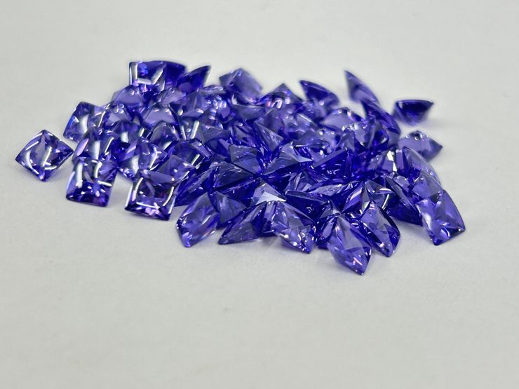 il fullxfull.6166075839 dfld scaled Tanzanite Cubic Zirconia (Synthetic) Buff Top Square Shape Loose Gemstones In 6mm, 8mm & 10mm for Jewellery Making